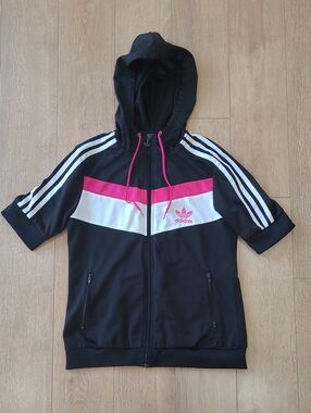 2011 Adidas Originals Colorado Short Sleeve Track Jacket Hoodie